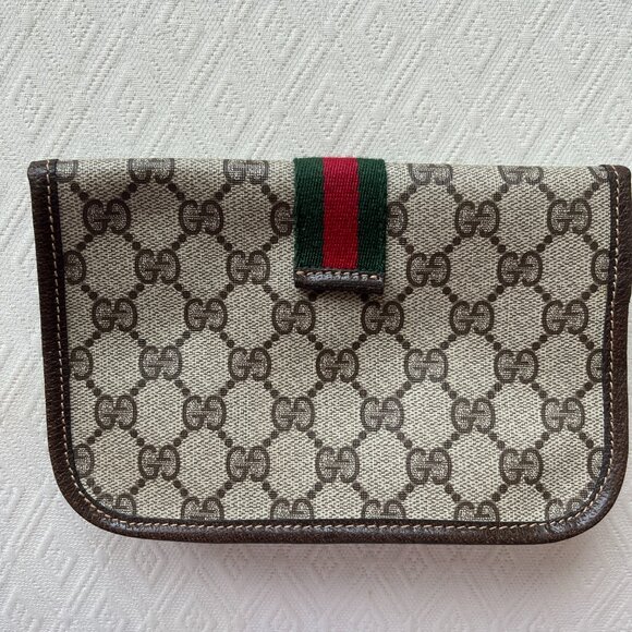 Gucci clutch cosmetic bag vintage accessory collection made in Italy - Picture 8 of 10